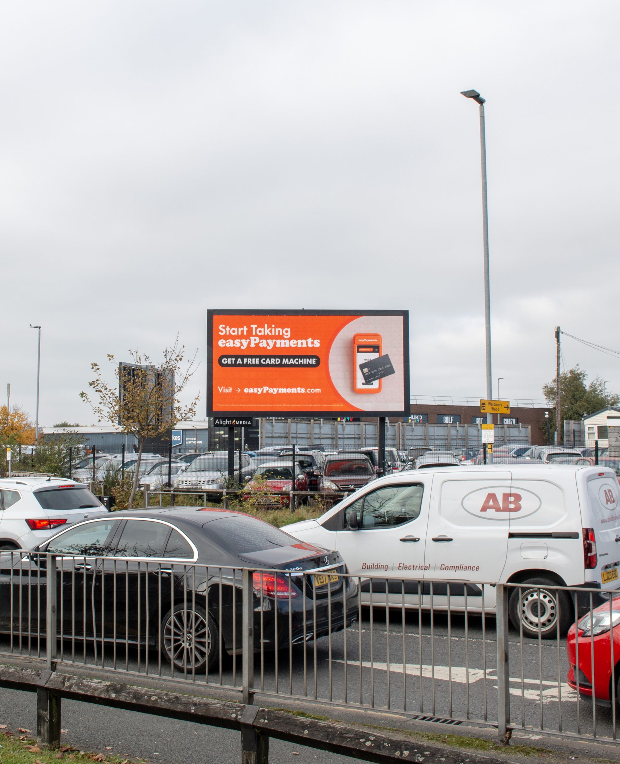 Easy Payments roadside billboard campaign