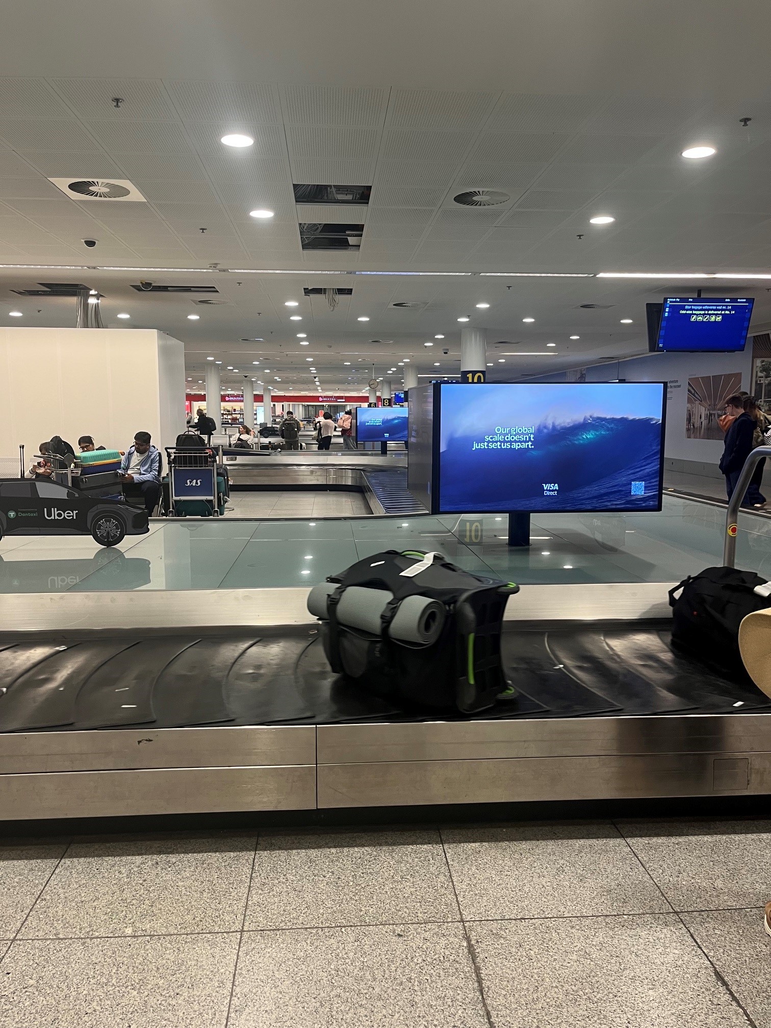 Visa airport advertising campaign